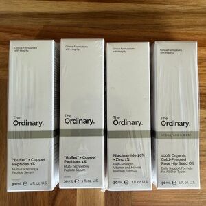 🆕 THE ORDINARY 4 PIECE SKINCARE SERUM SET OF 4